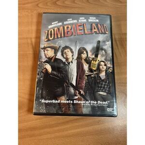 NEW SEALED Zombieland (DVD 2009) Woody Harrelson Emma Stone Abigail Breslin